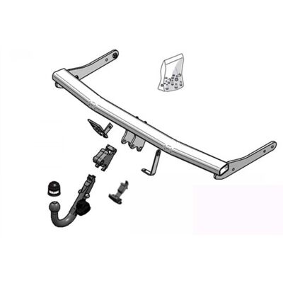 Attelage BRINK 450600 - Tête d'attelage amovible, 2200kg, VW Passat - Publicité Attelage BRINK 450600 - Tête d'attelage amovible, 2200kg, VW Passat - Publicité