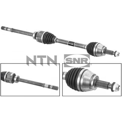 SNR - DK55.254 - Renault Scenic IV - Essieu avant - Arbre de transmission - Publicité SNR - DK55.254 - Renault Scenic IV - Essieu avant - Arbre de transmission - Publicité