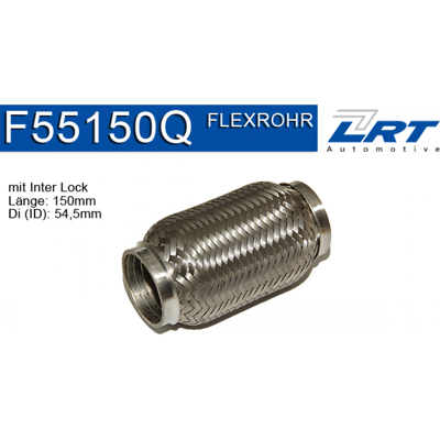 Tube d'échappement flexible LRT F55150Q - Type d'échappement - Publicité Tube d'échappement flexible LRT F55150Q - Type d'échappement - Publicité