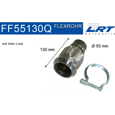 Tuyau de réparation LRT FF55130Q - Catalyseur - Compatibilité véhicule - Publicité Tuyau de réparation LRT FF55130Q - Catalyseur - Compatibilité véhicule - Publicité
