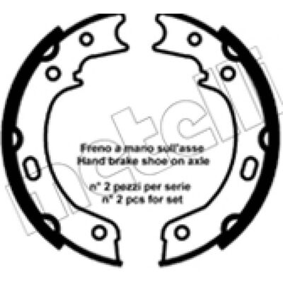 METELLI 53-0692 Sabots de frein pour Nissan Cabstar - Pièces de freins - Publicité METELLI 53-0692 Sabots de frein pour Nissan Cabstar - Pièces de freins - Publicité