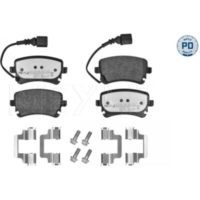 Modèle MEYLE 025 233 2617-1/PD - Plaquettes de frein pour VW Transporter T5, Multivan T5, Audi A6 C6 - Publicité Modèle MEYLE 025 233 2617-1/PD - Plaquettes de frein pour VW Transporter T5, Multivan T5, Audi A6 C6 - Publicité