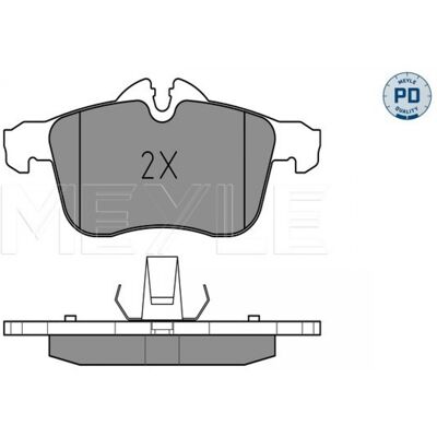 MEYLE Plaquettes de Frein - Axle avant, 19.6mm, 2 indicateurs - Publicité MEYLE Plaquettes de Frein - Axle avant, 19.6mm, 2 indicateurs - Publicité