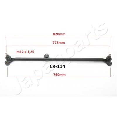 Japanparts CR-114 Barre de Direction - Nissan Terrano, Pickup - Publicité Japanparts CR-114 Barre de Direction - Nissan Terrano, Pickup - Publicité