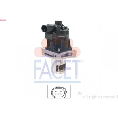 FACET Valvula EGR pour Opel Mokka Astra Zafira - EGR, Soupape EGR - Pièce auto - Publicité FACET Valvula EGR pour Opel Mokka Astra Zafira - EGR, Soupape EGR - Pièce auto - Publicité