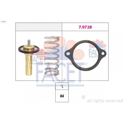 FACET 7.7971 Thermostat Eau 84 - Thermostat - Publicité FACET 7.7971 Thermostat Eau 84 - Thermostat - Publicité