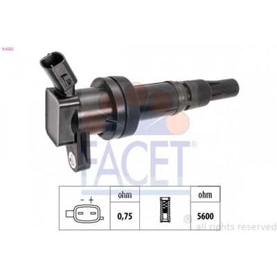 FACET 9.6522 Bobine d'allumage - Bobine d'allumage - Publicité FACET 9.6522 Bobine d'allumage - Bobine d'allumage - Publicité