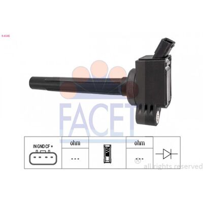 FACET 9.6545 Bobine d'allumage - Bobine pour Toyota: C-HR, Auris 5 portes, Corolla XII Break - Publicité FACET 9.6545 Bobine d'allumage - Bobine pour Toyota: C-HR, Auris 5 portes, Corolla XII Break - Publicité