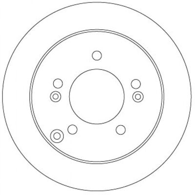 Disque de frein TRW Kia Magentis II - 5 trous, 262mm extérieur, 76mm centrage - Publicité Disque de frein TRW Kia Magentis II - 5 trous, 262mm extérieur, 76mm centrage - Publicité