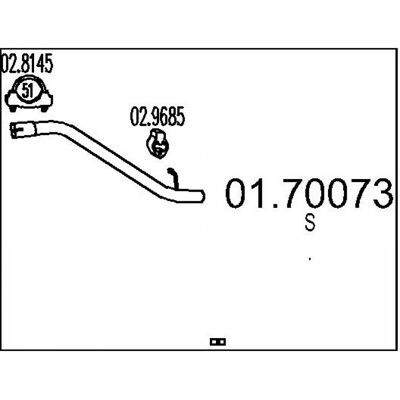 MTS - 01.70073 - Mazda 3 - 5-portes - Exhaust pipe - Publicité MTS - 01.70073 - Mazda 3 - 5-portes - Exhaust pipe - Publicité