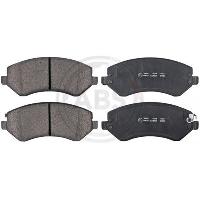 A.B.S. 38856 Plaquettes de frein avant - Kit de disques pour Chrysler Voyager & Jeep Cherokee - Publicité A.B.S. 38856 Plaquettes de frein avant - Kit de disques pour Chrysler Voyager & Jeep Cherokee - Publicité