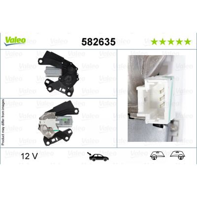 VALEO 582635 Moteur d'Essuie-Glace Arrière - Compatible avec Peugeot et Citroën Vans - Publicité VALEO 582635 Moteur d'Essuie-Glace Arrière - Compatible avec Peugeot et Citroën Vans - Publicité