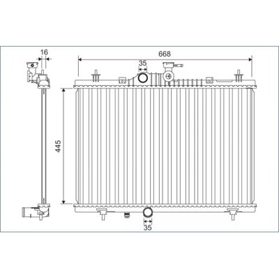 Radiateur VALEO 701164 - Compatibilité Renault - Publicité Radiateur VALEO 701164 - Compatibilité Renault - Publicité