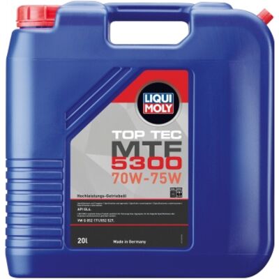 Liqui Moly - Top Tec MTF 5300 70W-75W - 20L - Huile de transmission - Publicité Liqui Moly - Top Tec MTF 5300 70W-75W - 20L - Huile de transmission - Publicité