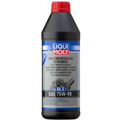 Liqui Moly Modèle 75w-90 Huile de transmission entièrement synthétique - Huile de boîte - Publicité Liqui Moly Modèle 75w-90 Huile de transmission entièrement synthétique - Huile de boîte - Publicité