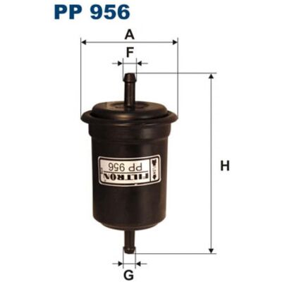 Filtron PP 956 Filtre à Carburant - Compatible avec Daihatsu Sirion & Terios - Publicité Filtron PP 956 Filtre à Carburant - Compatible avec Daihatsu Sirion & Terios - Publicité