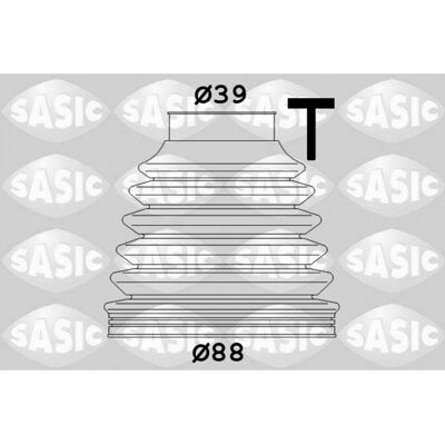 SASIC 1900027 Kit Soufflet de Cardan pour Citroën C5 - Publicité SASIC 1900027 Kit Soufflet de Cardan pour Citroën C5 - Publicité