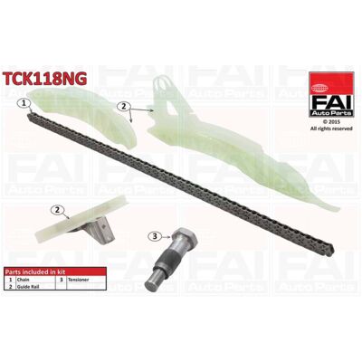 FAI AutoParts - Kit chaîne de distribution - Montage supérieur - 144 maillons - Publicité FAI AutoParts - Kit chaîne de distribution - Montage supérieur - 144 maillons - Publicité