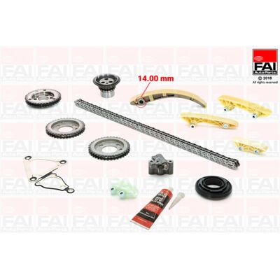 Fai Autoparts Modèle TCK160 Kit chaîne de distribution duplex - Kit chaîne - Publicité Fai Autoparts Modèle TCK160 Kit chaîne de distribution duplex - Kit chaîne - Publicité