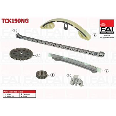 Fai AutoParts Kit de chaîne de distribution - Pour Honda Civic Jazz - Publicité Fai AutoParts Kit de chaîne de distribution - Pour Honda Civic Jazz - Publicité
