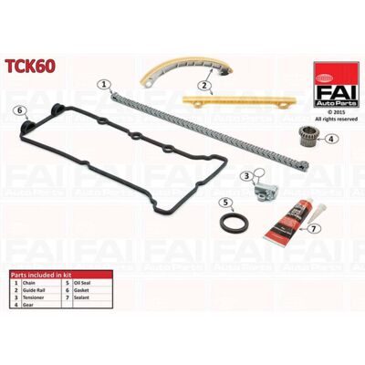 FAI AutoParts Kit de chaîne de distribution - Simplex, 162 maillons - Publicité FAI AutoParts Kit de chaîne de distribution - Simplex, 162 maillons - Publicité