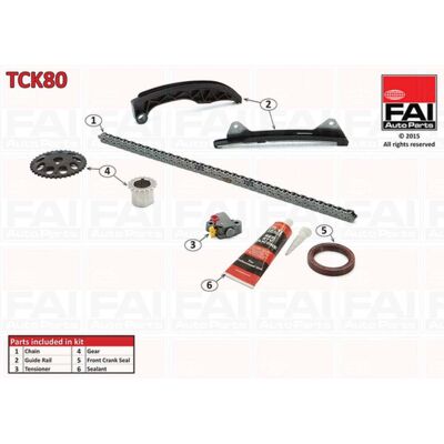 FAI AutoParts - TCK80 - Kit de chaîne de distribution pour Toyota Yaris, Aygo - Publicité FAI AutoParts - TCK80 - Kit de chaîne de distribution pour Toyota Yaris, Aygo - Publicité