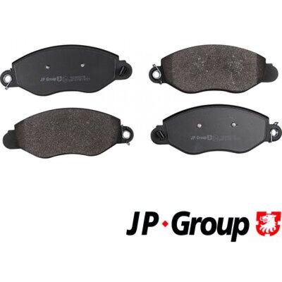 JP GROUP 1563603110 Plaquettes de frein - Essieu avant, Indicateur d'usure - Publicité JP GROUP 1563603110 Plaquettes de frein - Essieu avant, Indicateur d'usure - Publicité