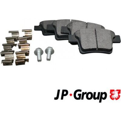 JP GROUP 1563700510 Plaquettes de frein arrière - Système de freinage - Publicité JP GROUP 1563700510 Plaquettes de frein arrière - Système de freinage - Publicité