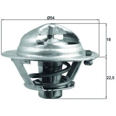Thermostat Mahle TX 166 90D - Hyundai, Kia, Citroën - Refroidissement - Publicité Thermostat Mahle TX 166 90D - Hyundai, Kia, Citroën - Refroidissement - Publicité