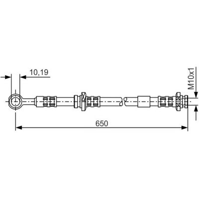 BOSCH Modèle 46211AV01A, 46211AV710, 46211AV715 Flexible de frein - Pièce de frein - Publicité BOSCH Modèle 46211AV01A, 46211AV710, 46211AV715 Flexible de frein - Pièce de frein - Publicité