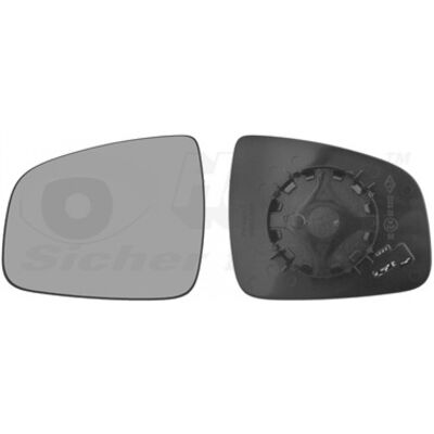 Van Wezel Modèle 1507837 - Verre de Retroviseur Latéral - Publicité Van Wezel Modèle 1507837 - Verre de Retroviseur Latéral - Publicité