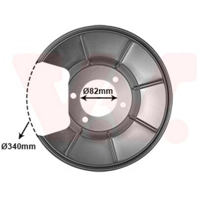 VAN WEZEL 1881373 Protection de Flasque de Disque de Frein - Pour Ford S-Max Mk1 - Publicité VAN WEZEL 1881373 Protection de Flasque de Disque de Frein - Pour Ford S-Max Mk1 - Publicité