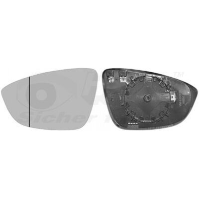 VAN WEZEL 5849837 - Miroir pour VW - Publicité VAN WEZEL 5849837 - Miroir pour VW - Publicité