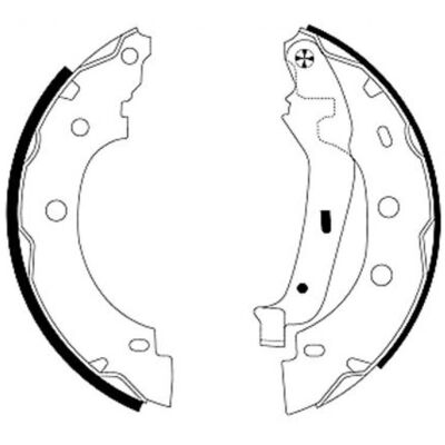 Sangles de frein Textar - Diamètre 203mm - Largeur 39mm - Pour Renault Kangoo et Dacia Sandero - Publicité Sangles de frein Textar - Diamètre 203mm - Largeur 39mm - Pour Renault Kangoo et Dacia Sandero - Publicité