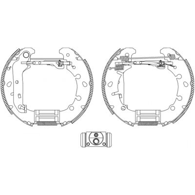 Kit de Sabots de Frein Textar - Ford 203.2mm, Pré-assemblé - Publicité Kit de Sabots de Frein Textar - Ford 203.2mm, Pré-assemblé - Publicité