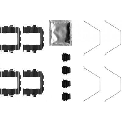 Textar Kit D'Accessoires, Plaquette De Frein À Disque - Brake Pad Set - Publicité Textar Kit D'Accessoires, Plaquette De Frein À Disque - Brake Pad Set - Publicité