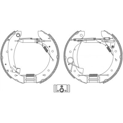 Kit de Plaquettes de Frein Textar - Pré-assemblé avec Cylindre de Roue - Aluminium - 254mm - 57mm - pour Citroën Jumpy II - Publicité Kit de Plaquettes de Frein Textar - Pré-assemblé avec Cylindre de Roue - Aluminium - 254mm - 57mm - pour Citroën Jumpy II - Publicité