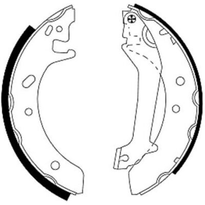 Textar Sabots de frein - Diamètre intérieur 203 mm, Largeur 38 mm, avec levier de frein à main - Publicité Textar Sabots de frein - Diamètre intérieur 203 mm, Largeur 38 mm, avec levier de frein à main - Publicité