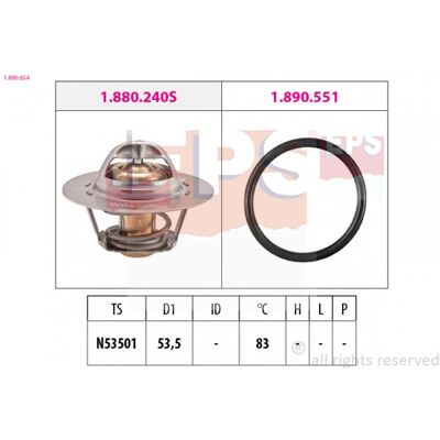EPS 1.880.654 Thermostat - Eau, Joint - Publicité EPS 1.880.654 Thermostat - Eau, Joint - Publicité