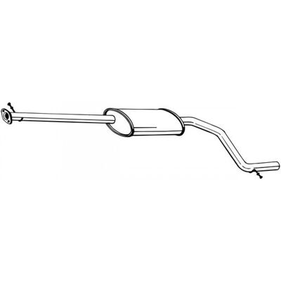 BOSAL - 285-061 - Ford Mondeo 3 - Kombi - Section moyenne d'échappement - Publicité BOSAL - 285-061 - Ford Mondeo 3 - Kombi - Section moyenne d'échappement - Publicité