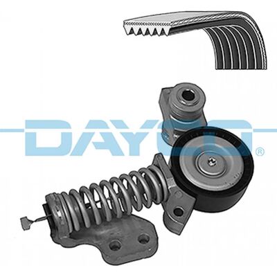 Kit de courroies à nervures DAYCO KPV1061 pour Volvo - Accessoires - Publicité Kit de courroies à nervures DAYCO KPV1061 pour Volvo - Accessoires - Publicité