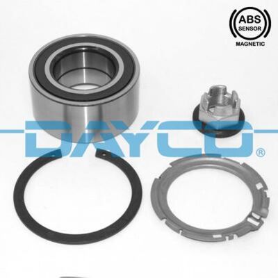 Kit de roulements de roue Dayco KWD1193 avec capteur ABS - Pour Renault Megane 2 - Publicité Kit de roulements de roue Dayco KWD1193 avec capteur ABS - Pour Renault Megane 2 - Publicité