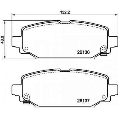 Plaquettes de frein Hella Pagid Jeep Wrangler IV - Indicateur d'usure - Accessoires - Publicité Plaquettes de frein Hella Pagid Jeep Wrangler IV - Indicateur d'usure - Accessoires - Publicité