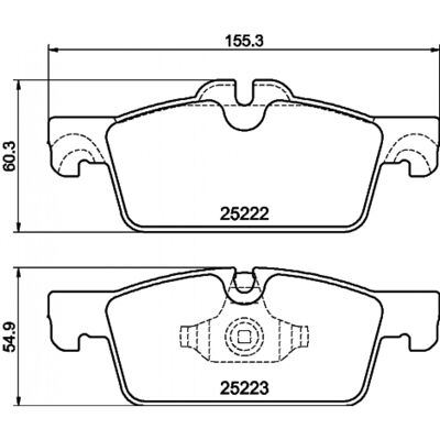 Plaquettes de frein Hella Pagid pour Peugeot 508 - Kit de plaquettes - Publicité Plaquettes de frein Hella Pagid pour Peugeot 508 - Kit de plaquettes - Publicité