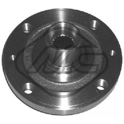 Metalcaucho Moyeu de roue - Avant, 21 dents, Diamètre 129,5mm - Publicité Metalcaucho Moyeu de roue - Avant, 21 dents, Diamètre 129,5mm - Publicité