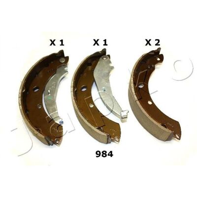 Japko 55984 Jeu de Garnitures de Frein Arrière - Pour Chrysler PT Cruiser - Publicité Japko 55984 Jeu de Garnitures de Frein Arrière - Pour Chrysler PT Cruiser - Publicité