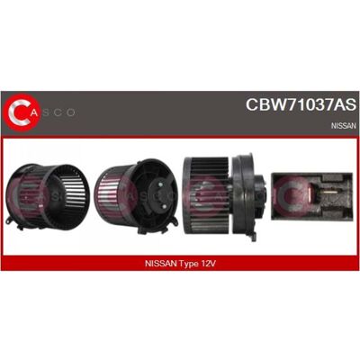 CASCO CBW71037AS - ventilateur interne - Publicité CASCO CBW71037AS - ventilateur interne - Publicité