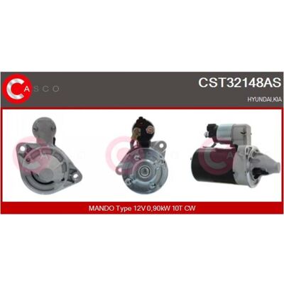CASCO CST32148AS Démarreur - Numéros OEM Hyundai Kia - Publicité CASCO CST32148AS Démarreur - Numéros OEM Hyundai Kia - Publicité