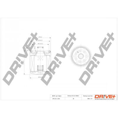 Dr!ve+ Filtre à Huile Compatible avec Cadillac ATS Cts Camaro - Filtre à Huile - Publicité Dr!ve+ Filtre à Huile Compatible avec Cadillac ATS Cts Camaro - Filtre à Huile - Publicité