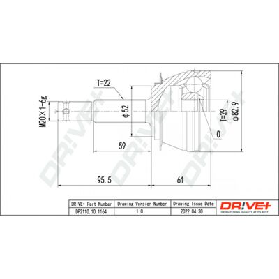Dr!ve+ DP2110.10.1164 - Kit de joints pour Daewoo Nexia - Publicité Dr!ve+ DP2110.10.1164 - Kit de joints pour Daewoo Nexia - Publicité